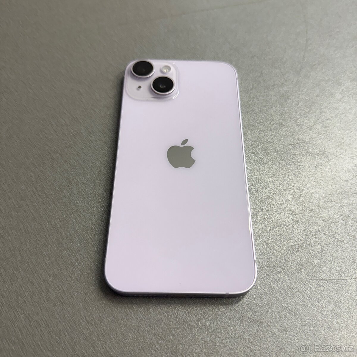 iPhone 14 128GB purple, jako nový, 12 měsíců záruka