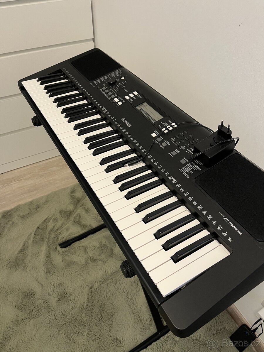 klavesy Yamaha PSR-E363