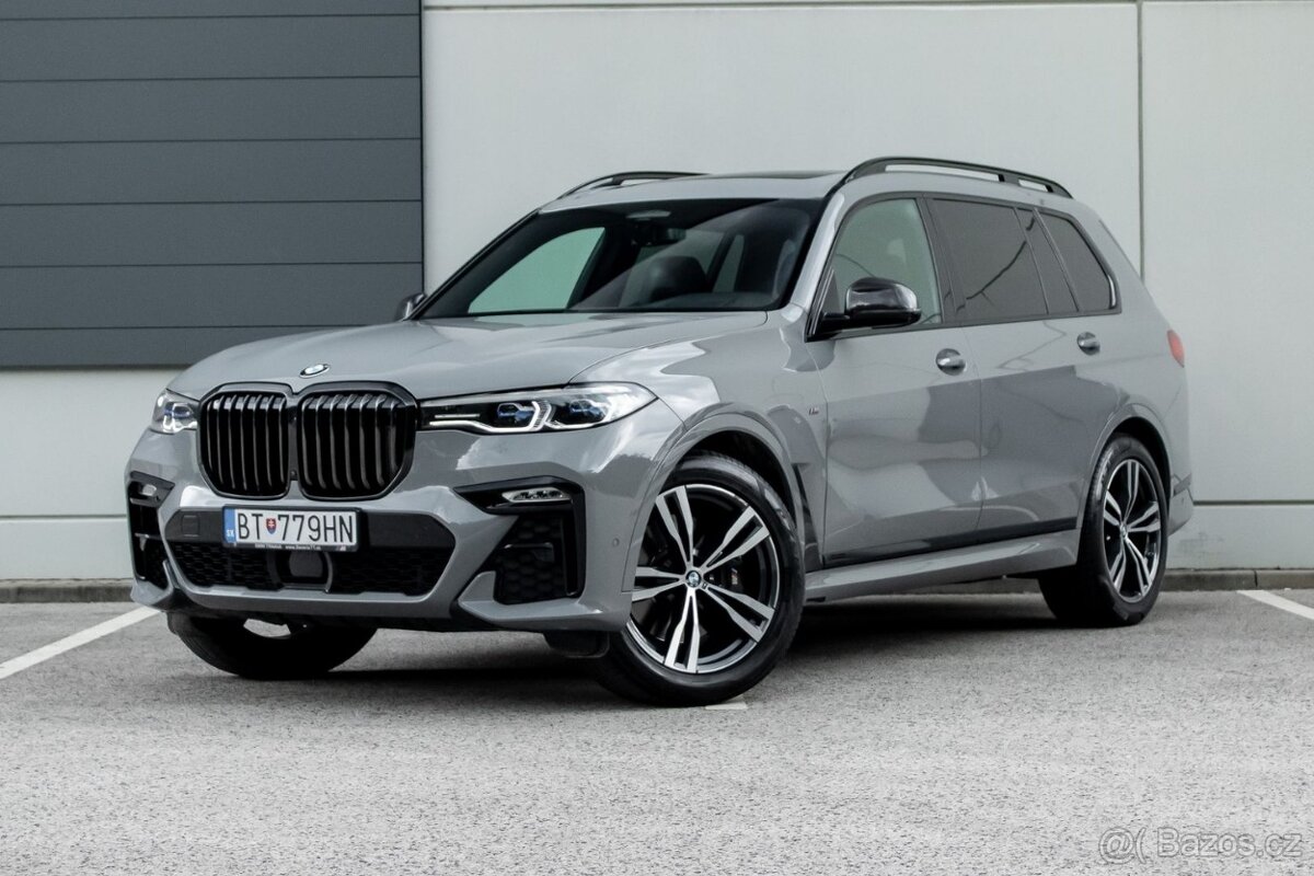BMW X7 M50i/ xDrive/ M-Paket/ Laser/ Adaptívny tem./6 miest/