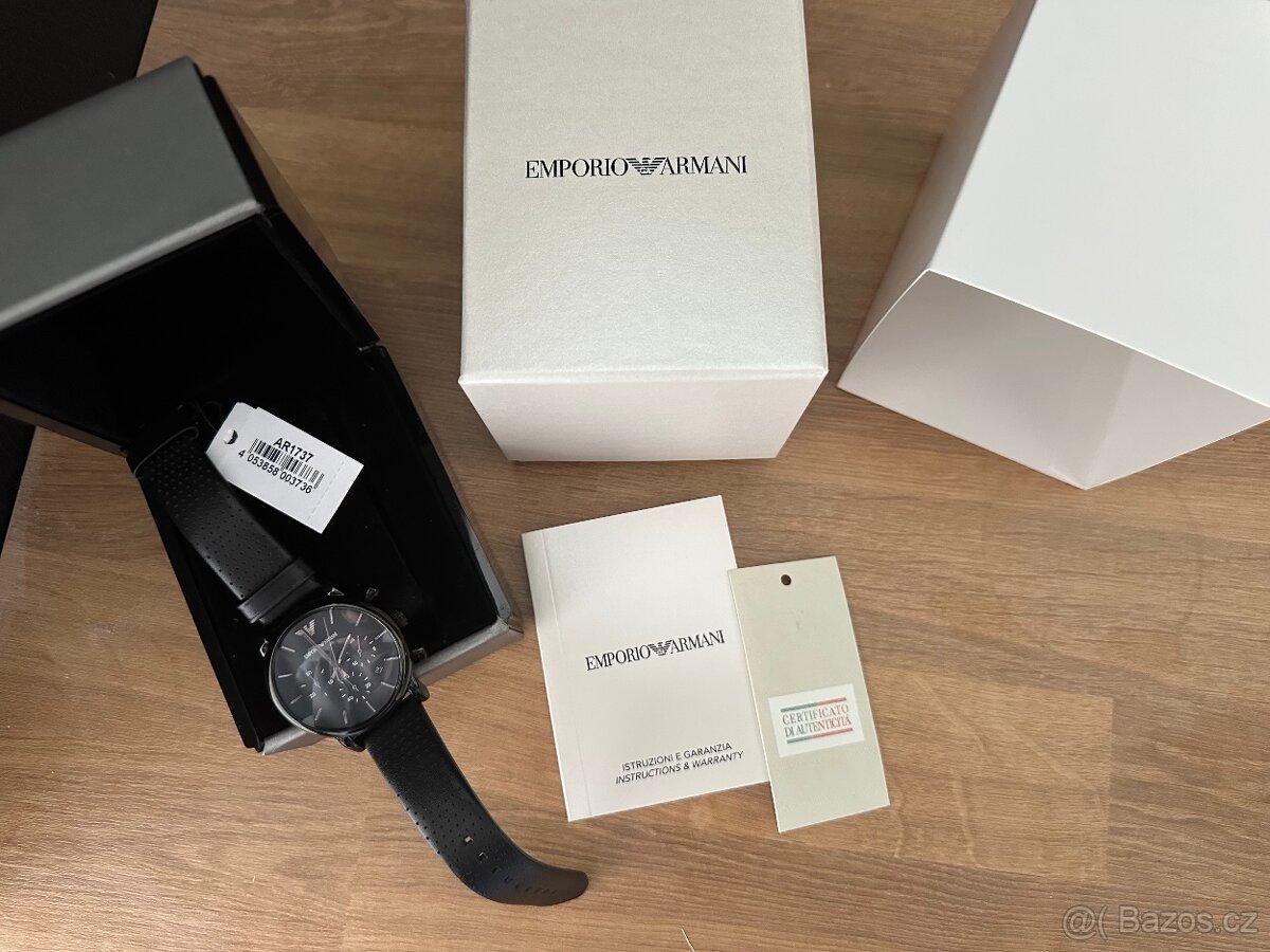 Nové hodinky Emporio Armani AR1737