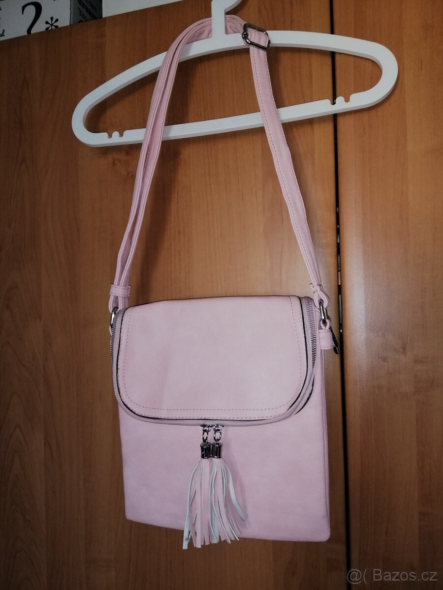 Dámská/dívčí růžová KABELKA/TAŠKA N.O.V.Á.