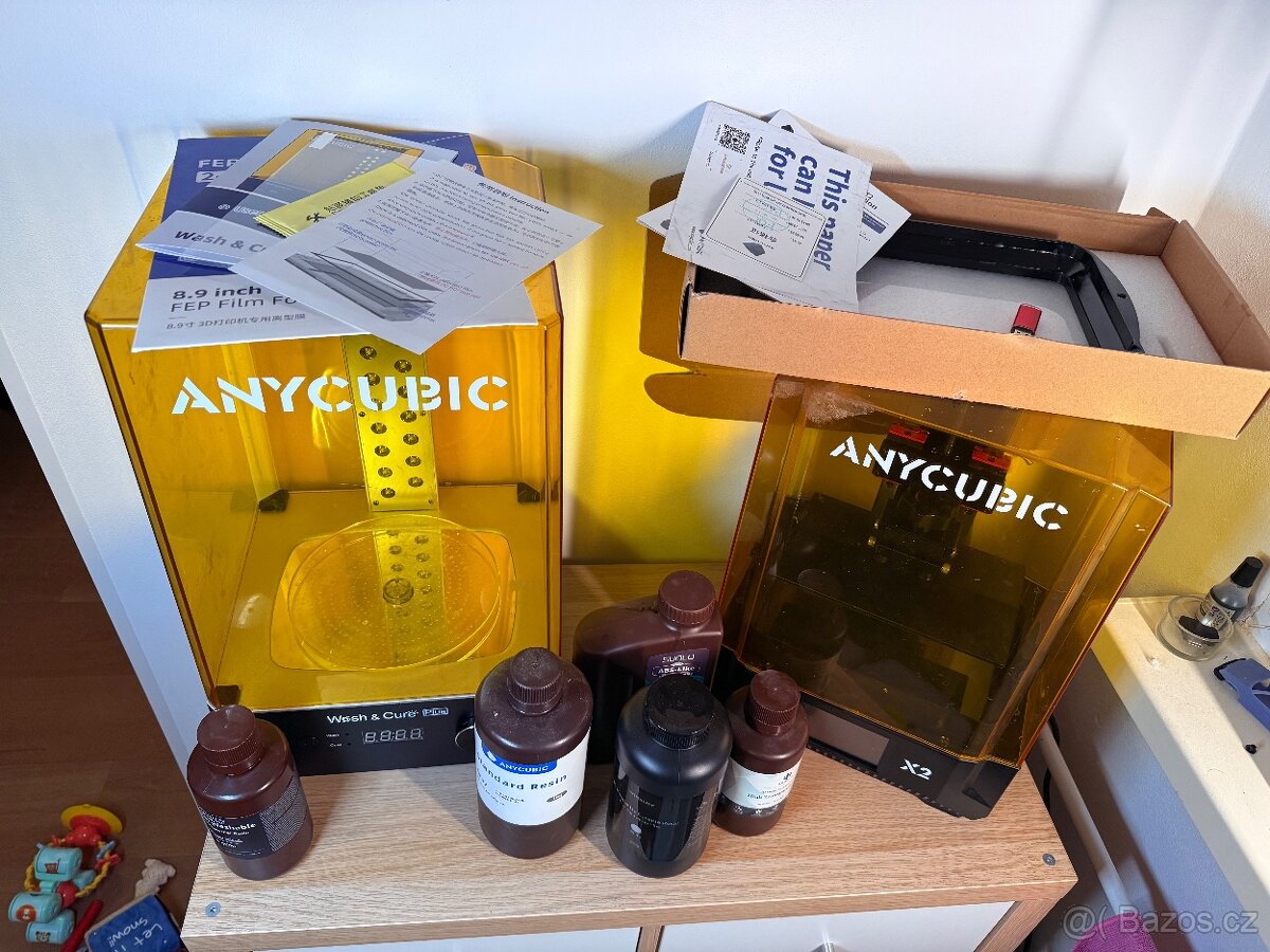 Anycubic Photon Mono X2 + Mycí a vytvrzovací stanice