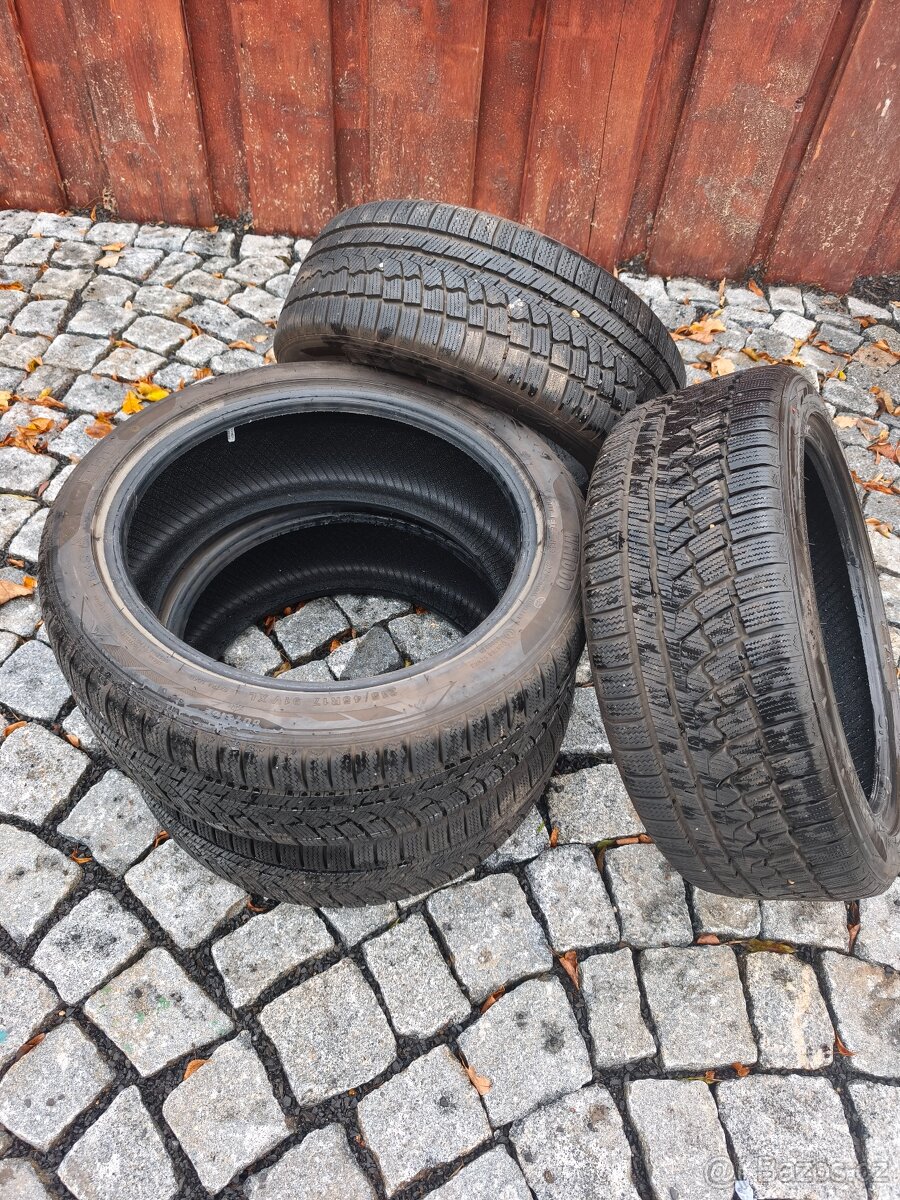 Zimní pneumatiky 215/45 R17, Dot 24, krásný vzorek
