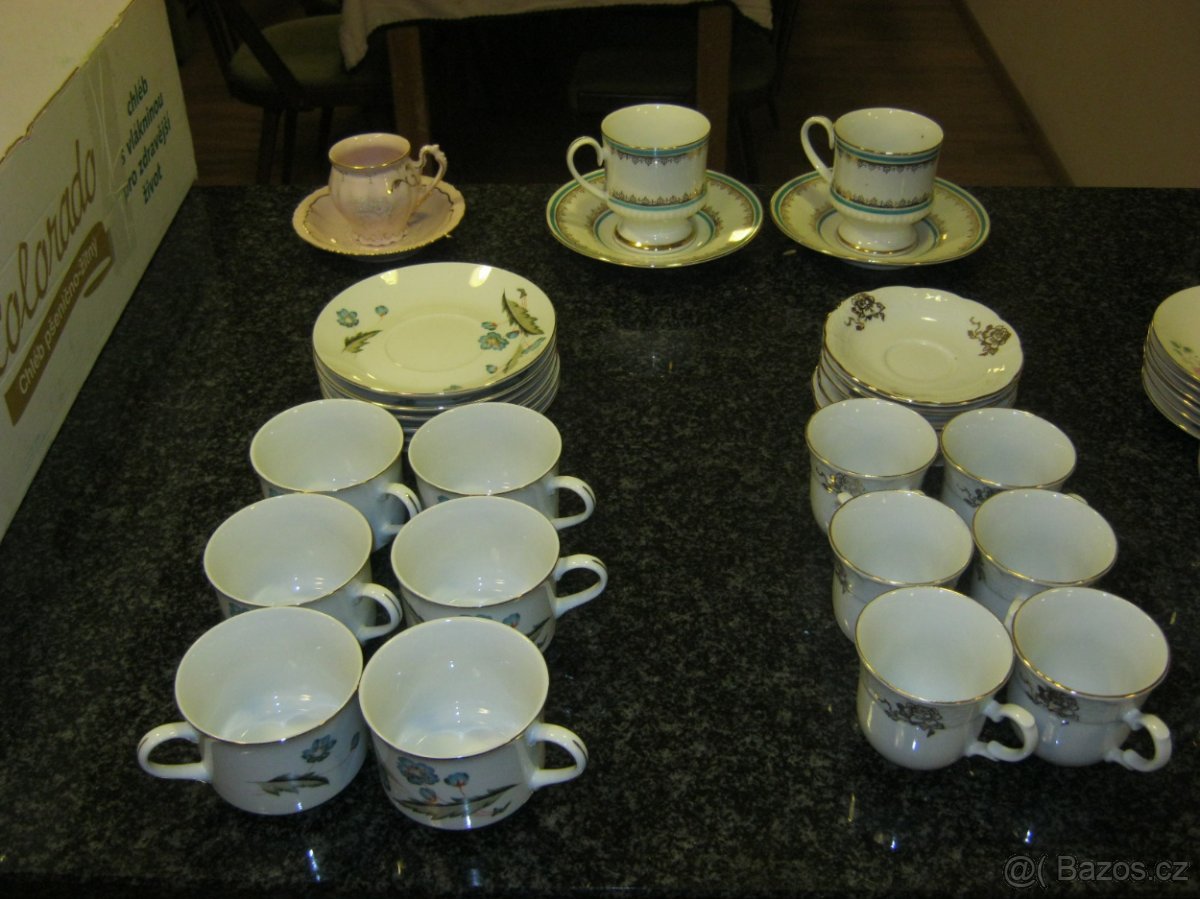 Čajové servisy - mix