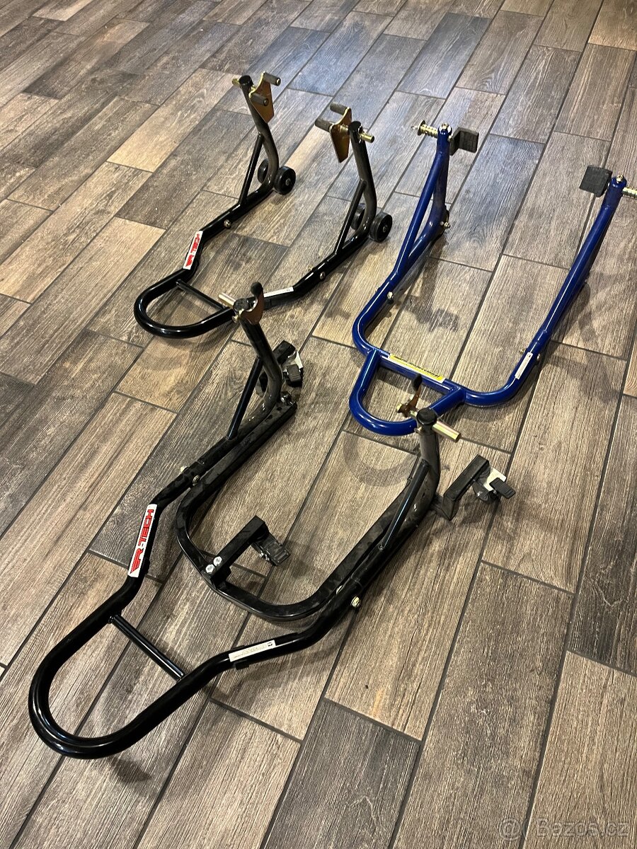 Moto stojan zvedák R-Tech přední i zadní