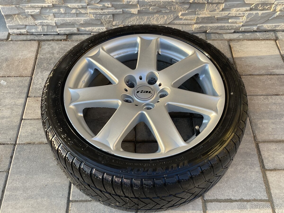 Rial alu kolo zimní pneu Dunlop 205/50 R17 93H 5x120 BMW 330
