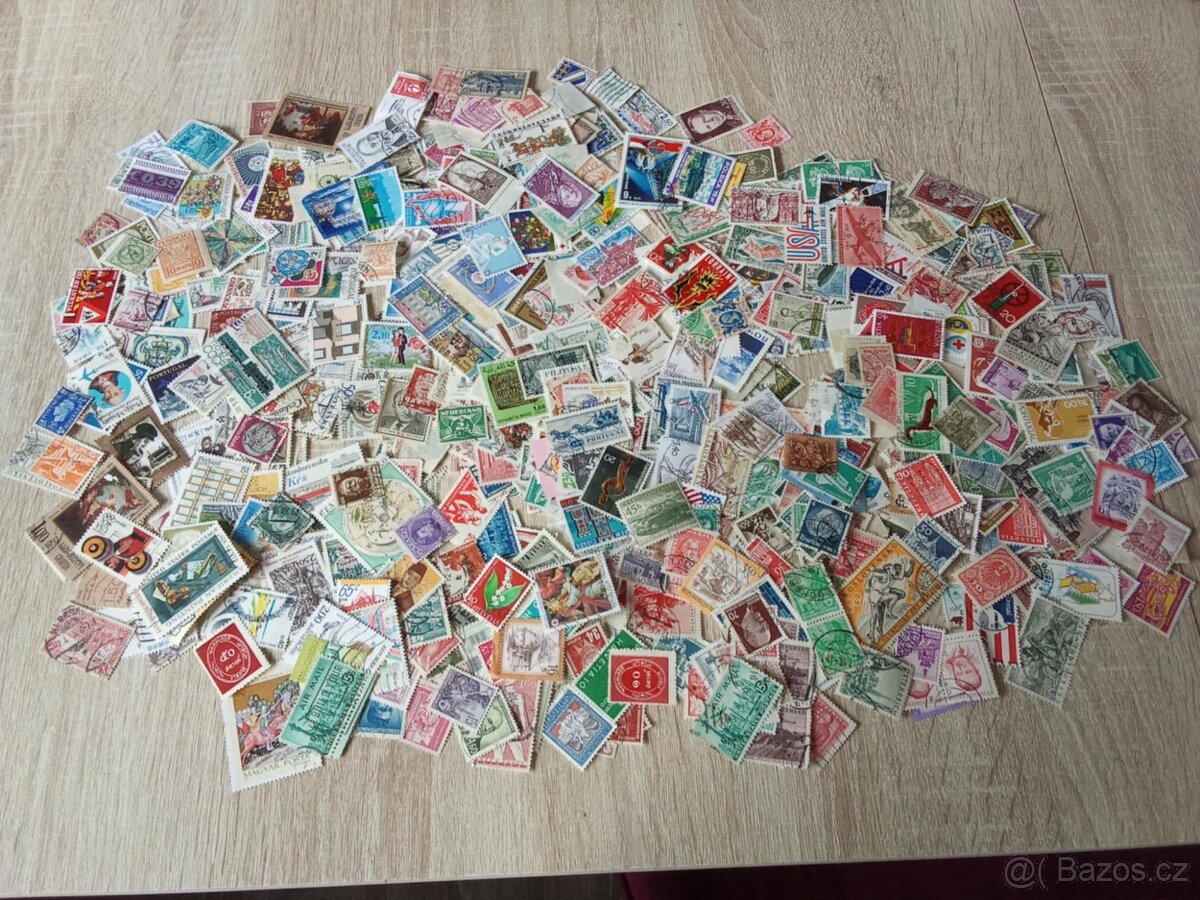 staré poštovní známky pro sběratelství