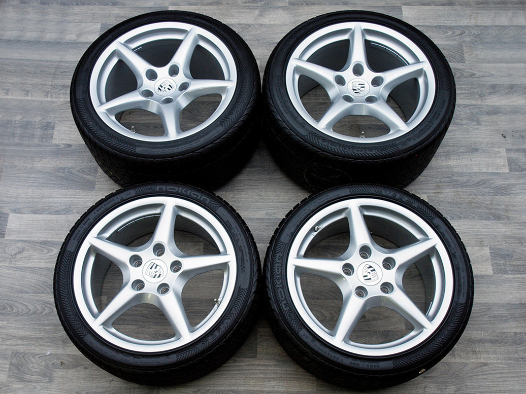 ►►18" Alu kola = 5x130 = PORSCHE 911 – 997 ►► ZIMNÍ + ČIDLA