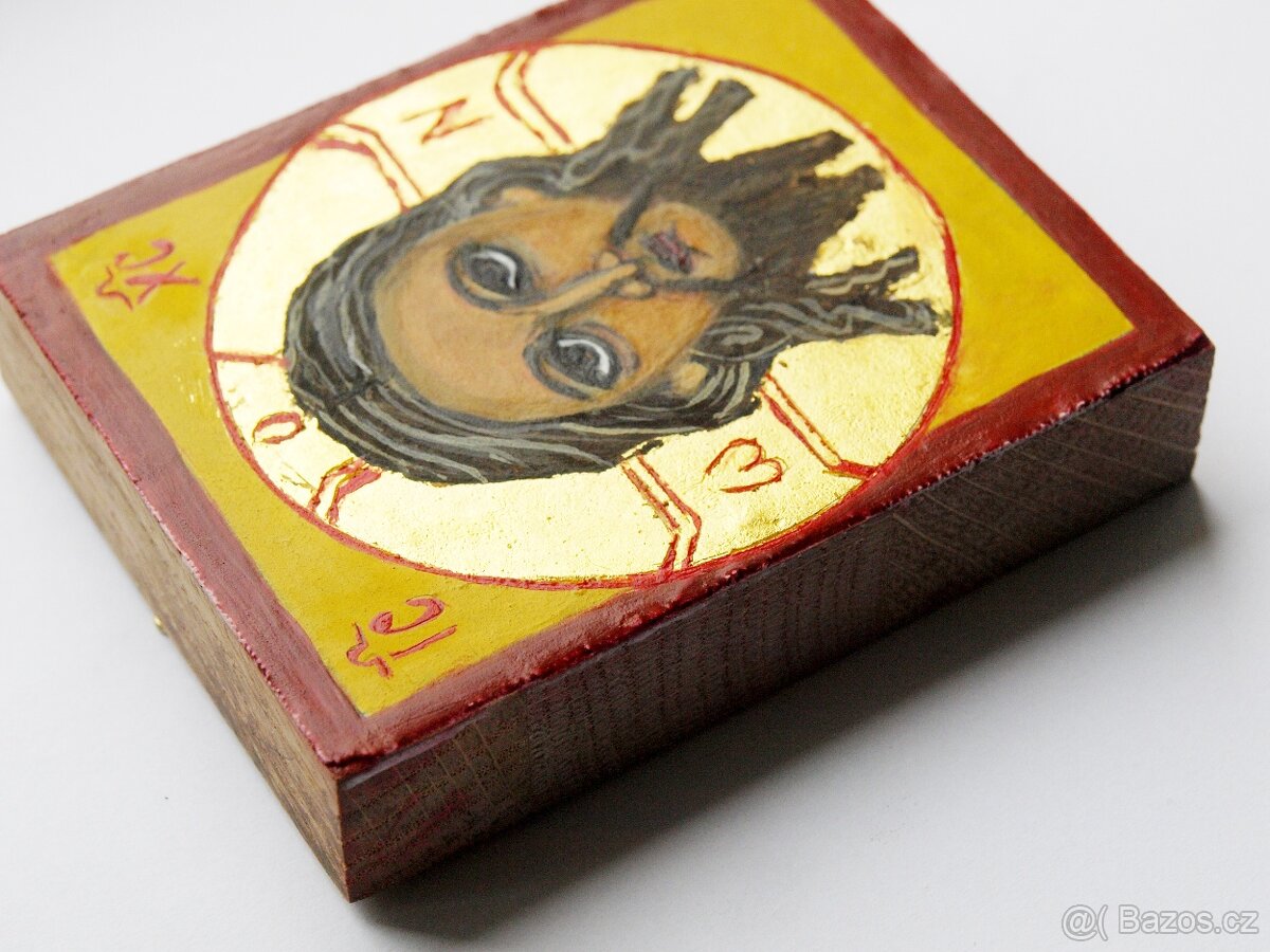 Ikona Krista, MINI IKONA7,5 x 9 cm