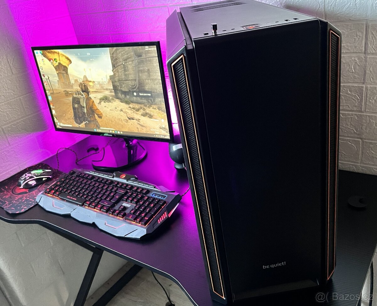 Herní Počítač-Velmi Tichý-se Zárukou-Windows 11