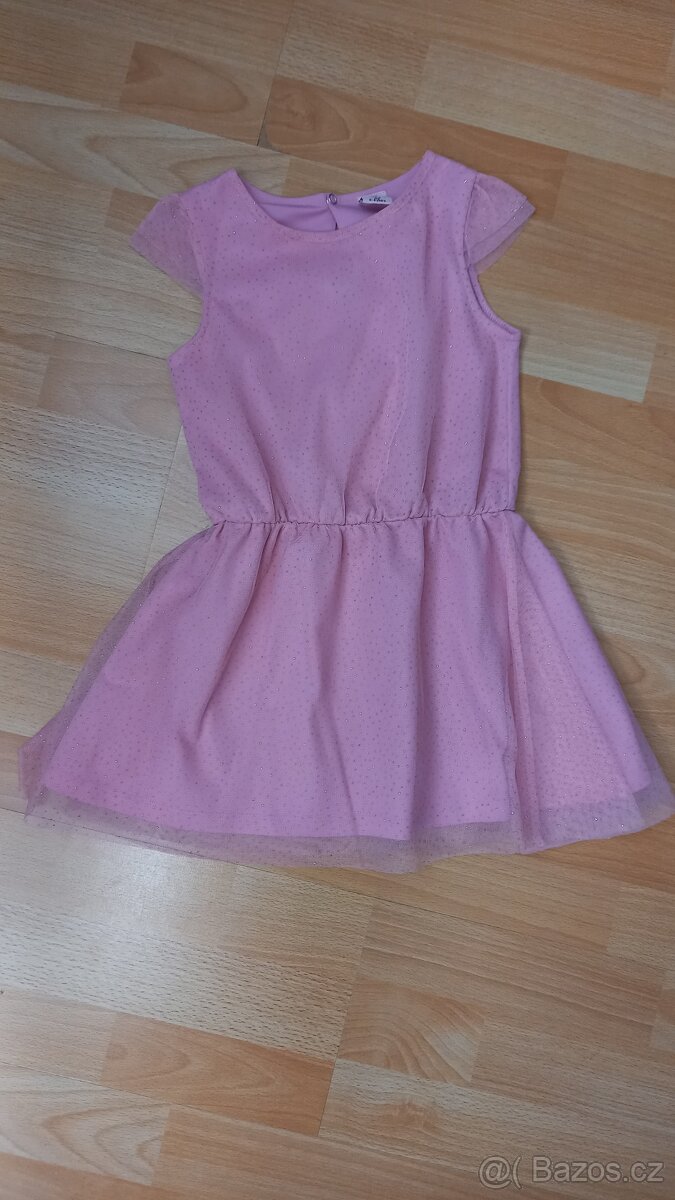 Slavnostní šaty růžové vel. 110