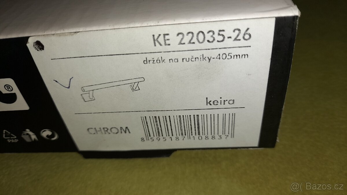 NIMCO Držák na ručníky, 41 cm KE 22035-26