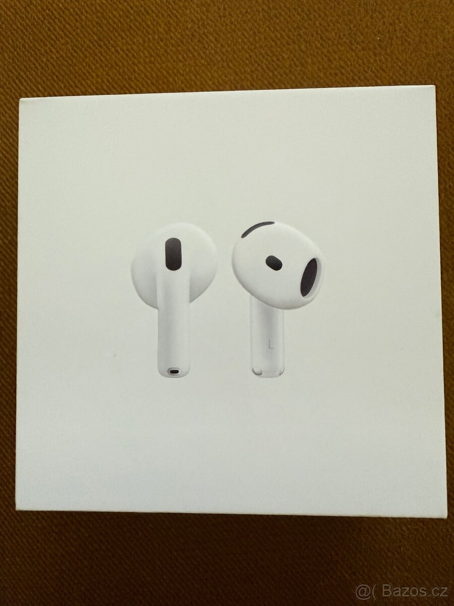 Apple Airpods 4 uplne nova, zabalena, se zarukou