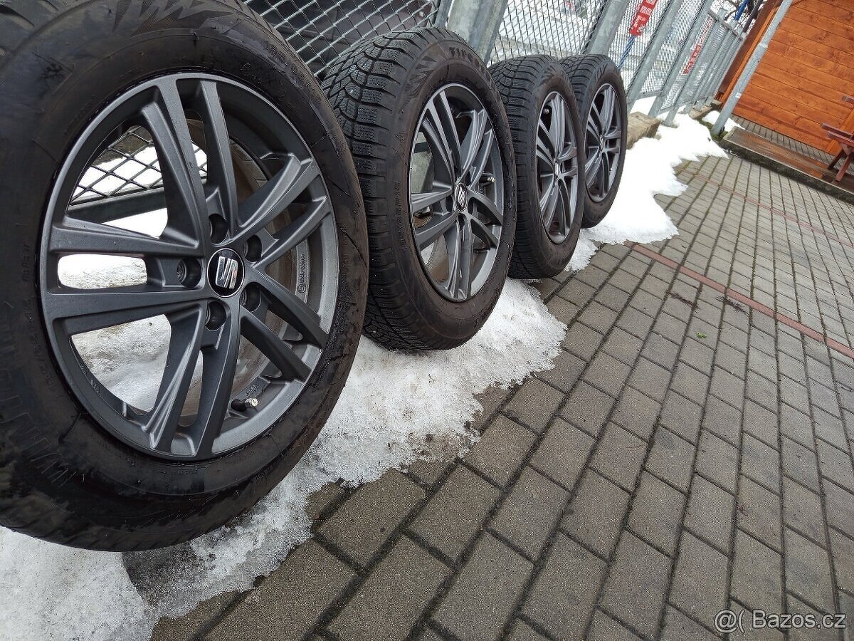 15" Originál Seat 5x100 Letní sada