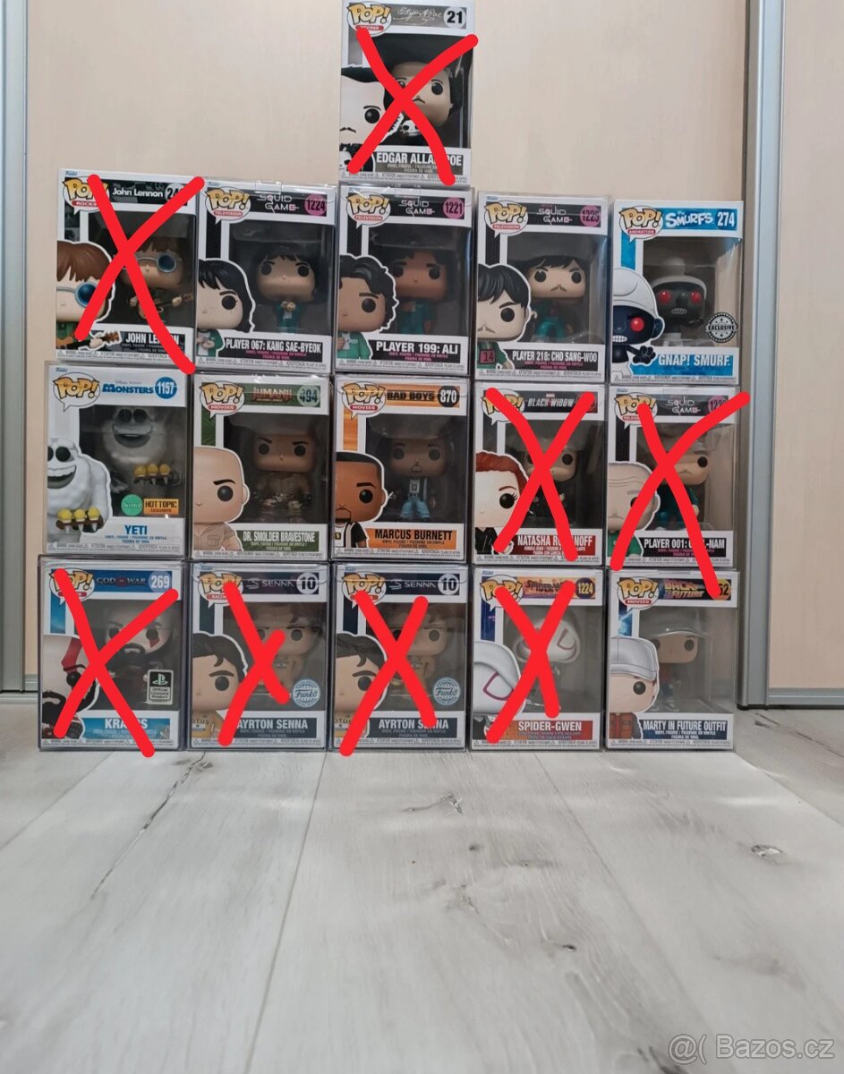 Funko pop figurky