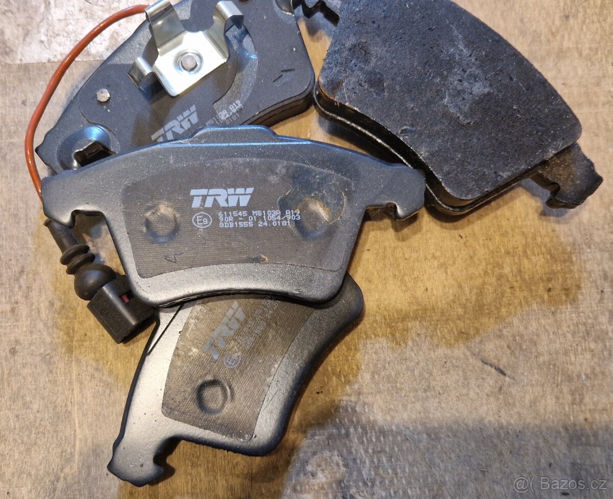 Brzdové desky TRW VW Transporter T5 T6