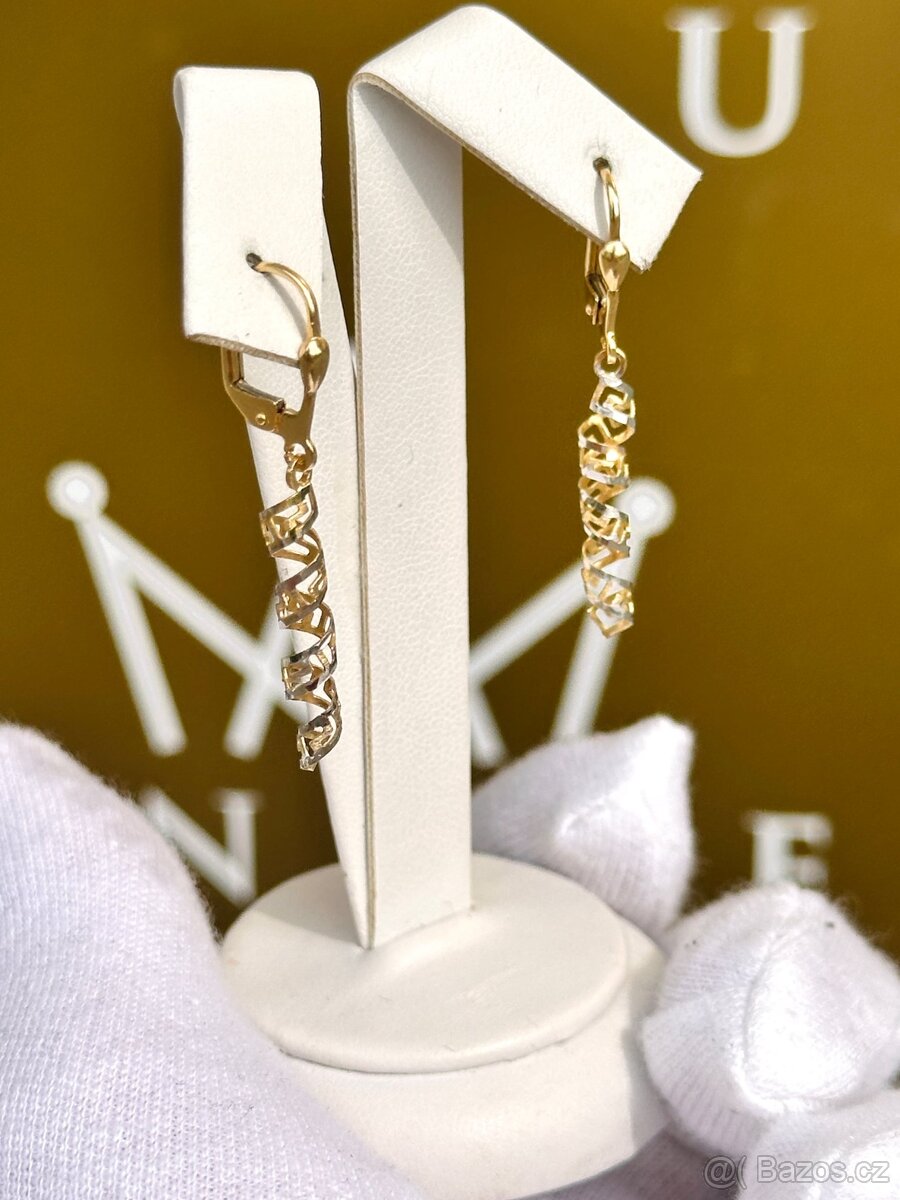 Zlaté náušnice 2,08g