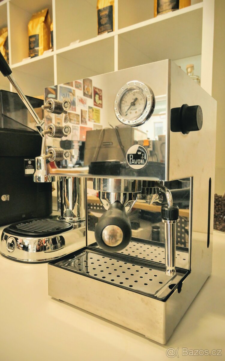 Kávovar La Pavoni - Gran Caffé GCM - NOVÝ, Sleva