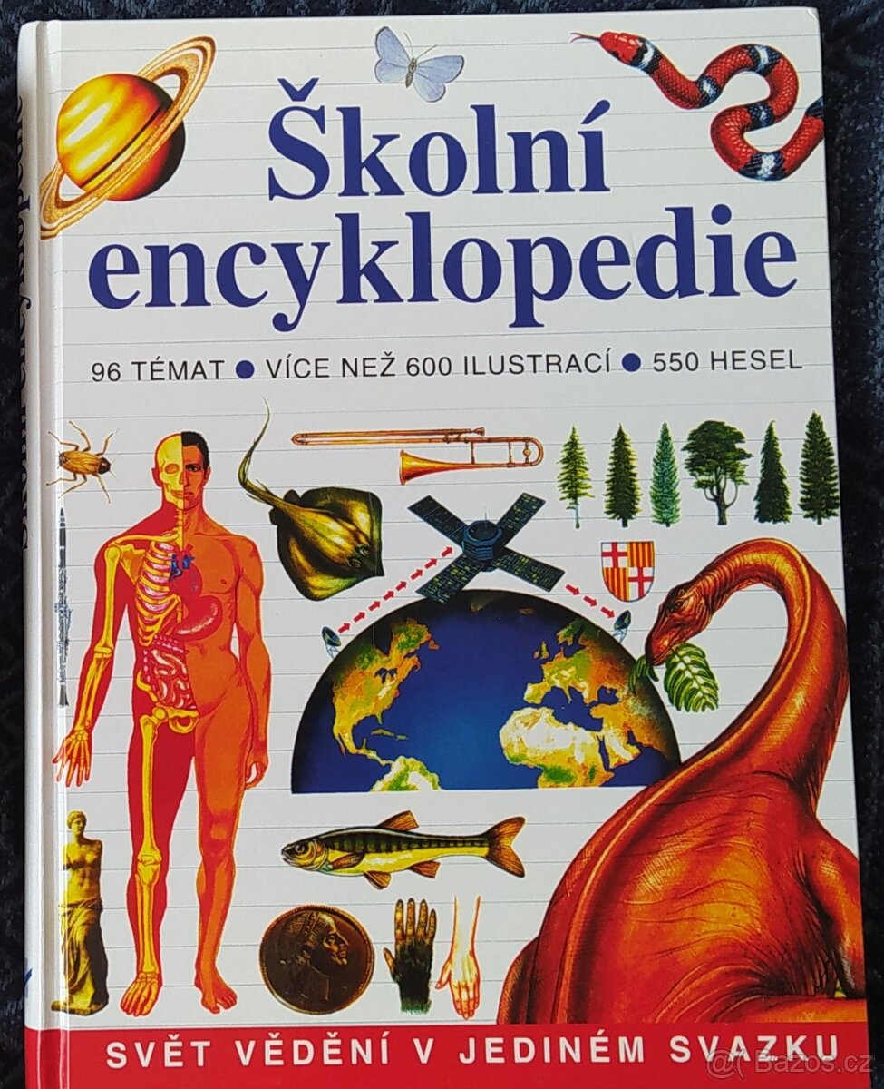 PRODÁM ŠKOLNÍ ENCYKLOPEDII, PŘEDÁNÍ: PRAHA 6-ŘEPY I ZAŠLU