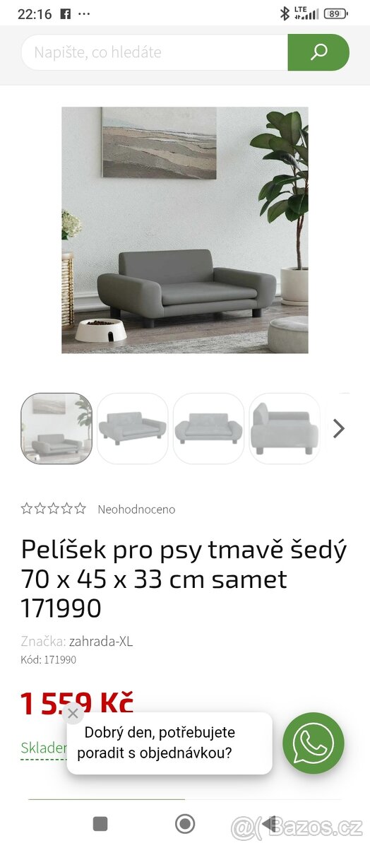 Gauč pro psy