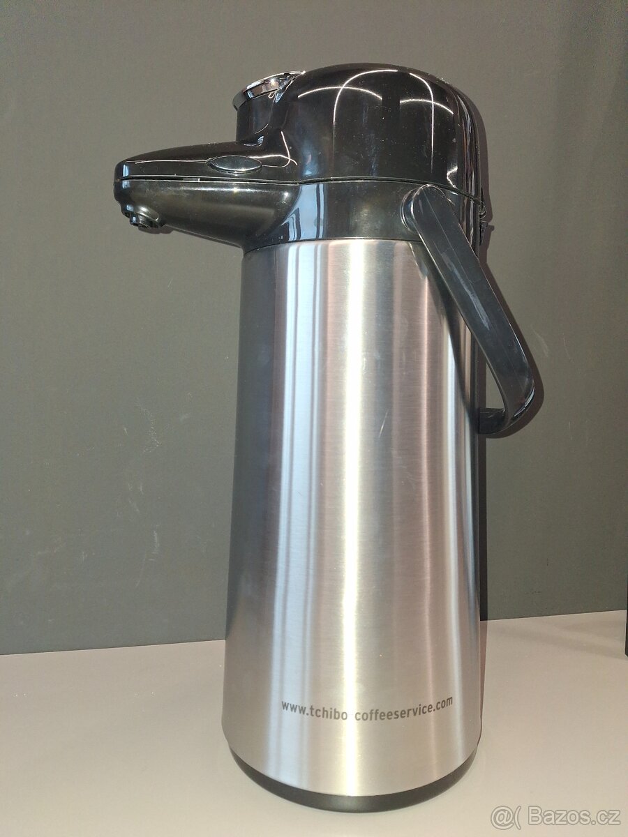 Typ 415 can with Logo CS / termoska / Tchibo Termoska 2,2 l