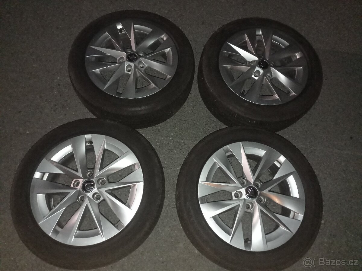 Zánovní LETNI al 17" ROTARE ORIGINAL SKODA OCTAVIA IV