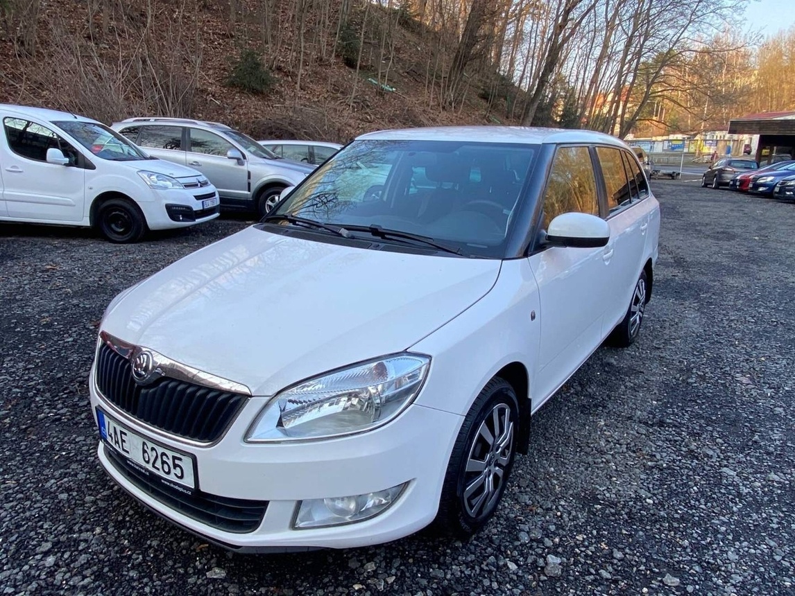 Škoda Fabia 1.6TDI 55kW klimatizace nové ČR 2014