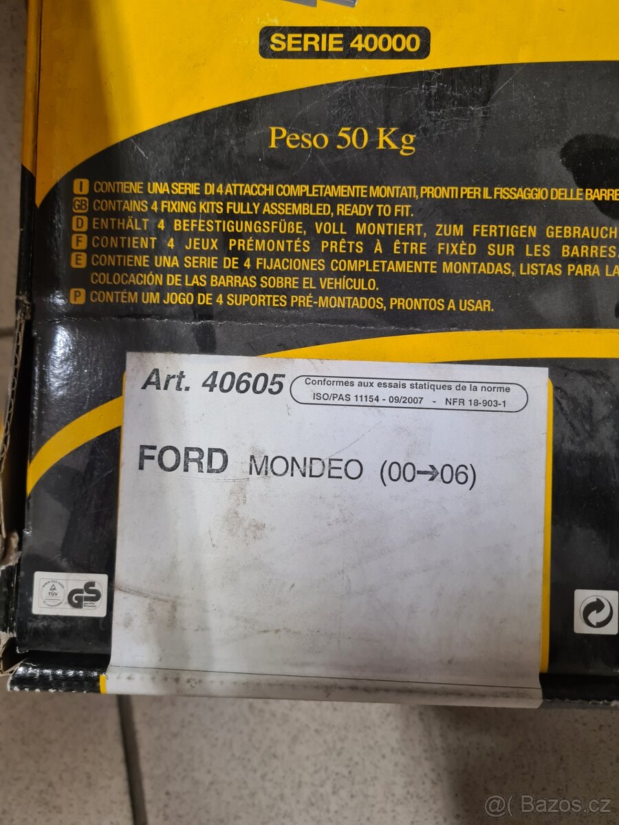 Patky ke střešním nosičům CAM- FORD MONDEO