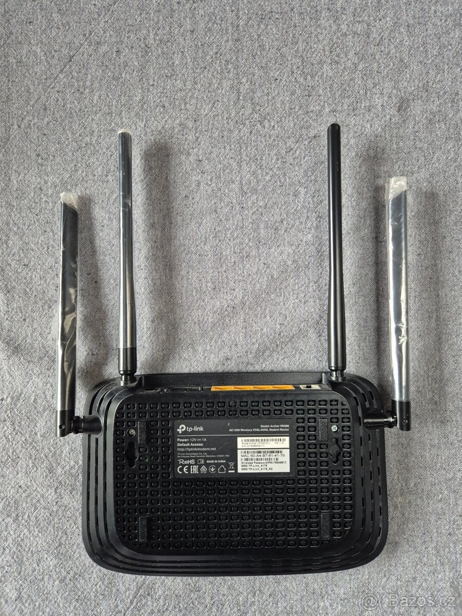 Prodám VDSL modem/router TP-Link Archer VR300