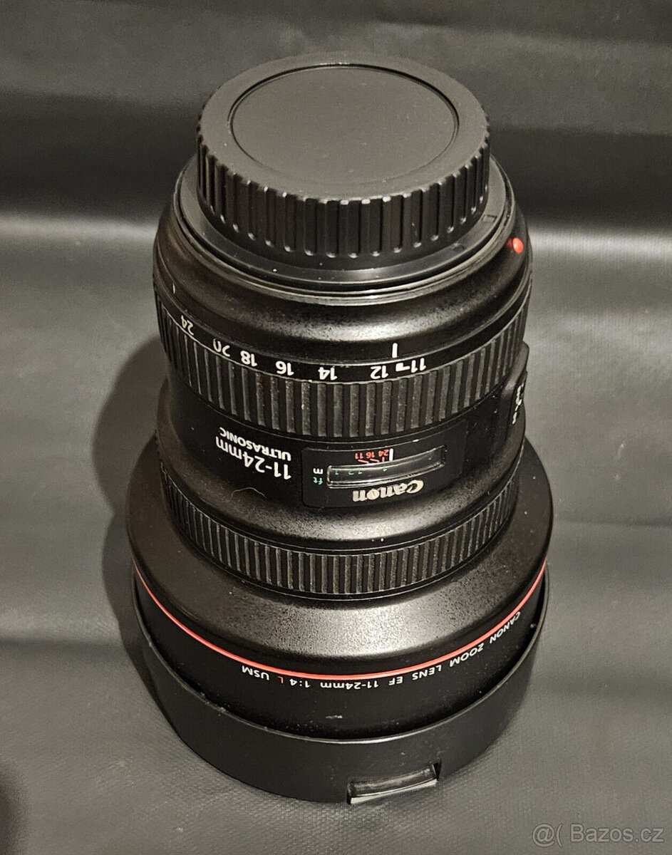 Ultraširokoúhlý zoom objektiv Canon EF 11-24 mm f/4 L USM