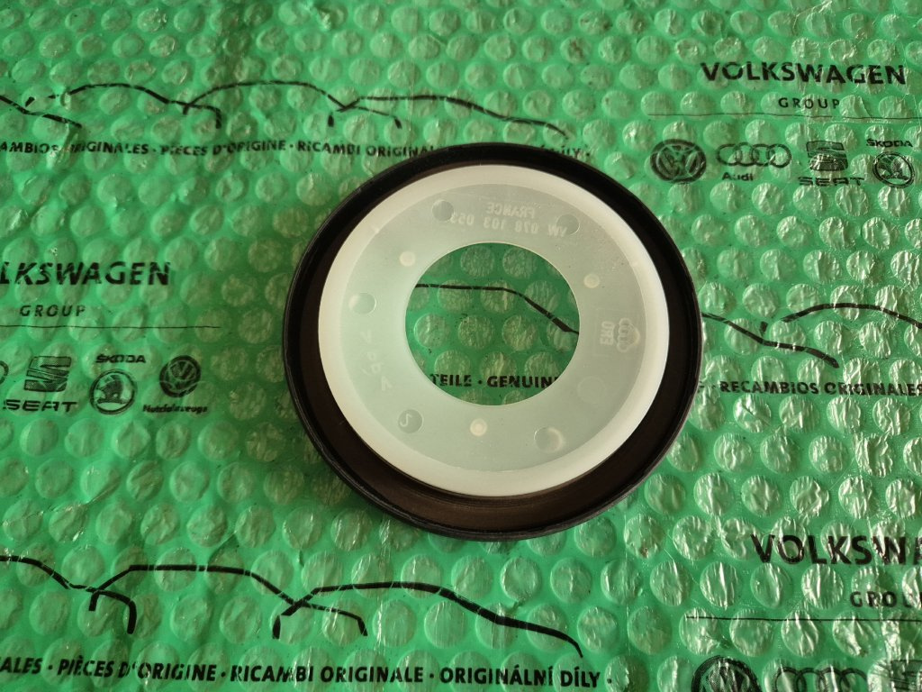 gufero klikové hřídele Škoda Fabia, Fabia II,
