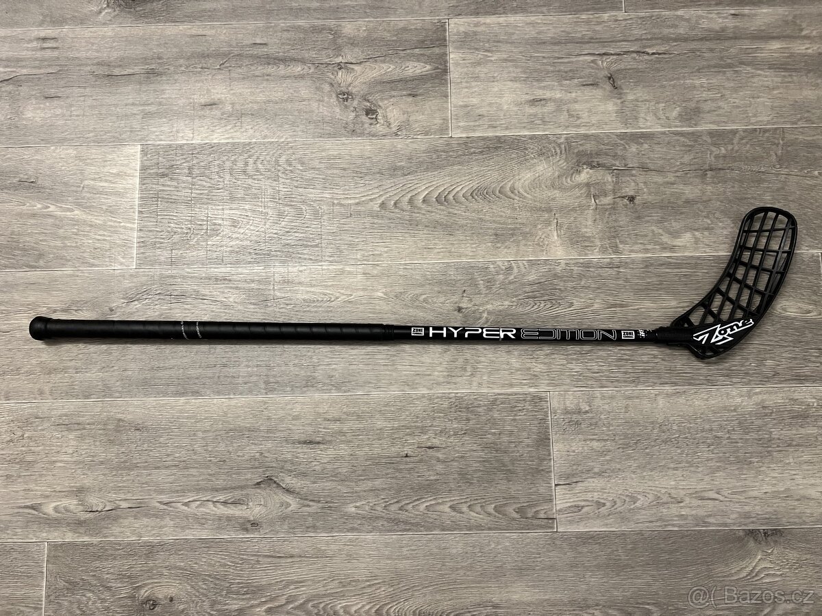 ZONE FLOORBALL HYPER COMPOSITE 27 BLACK/WHITE