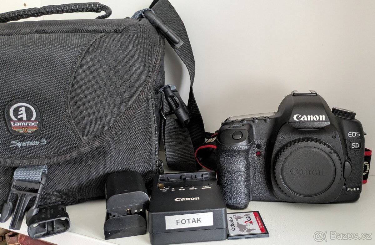 Canon 5D Mark II– jen 16k expozic