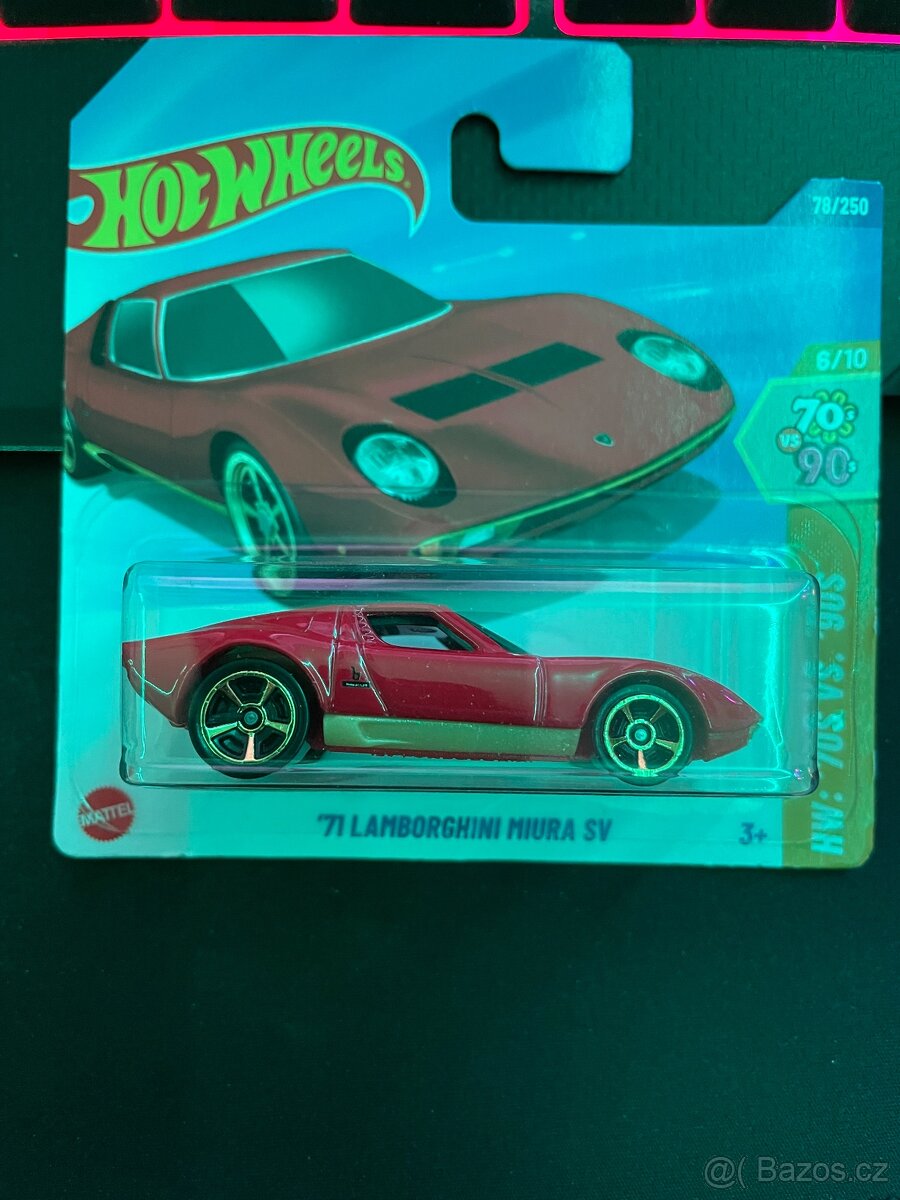 2025 NOVÉ Hot Wheels '71 Lamborghini Miura SV - 1:64 1/64 H
