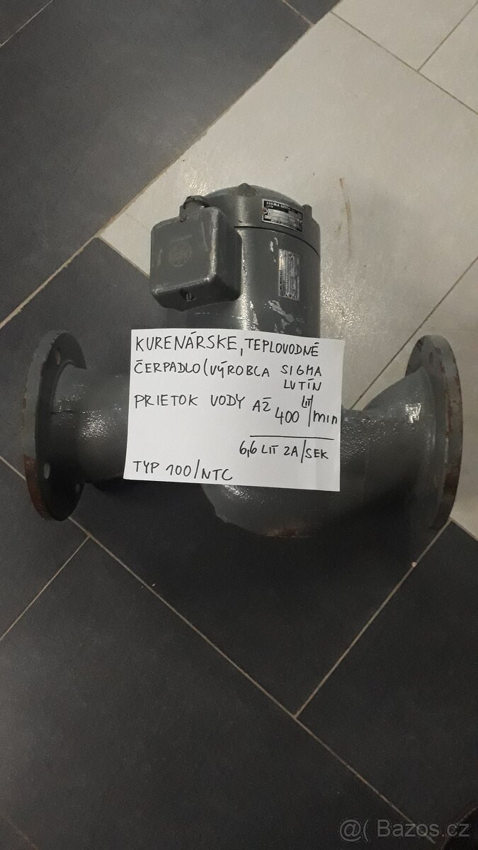 Čerpadlo kurenárske obehové
