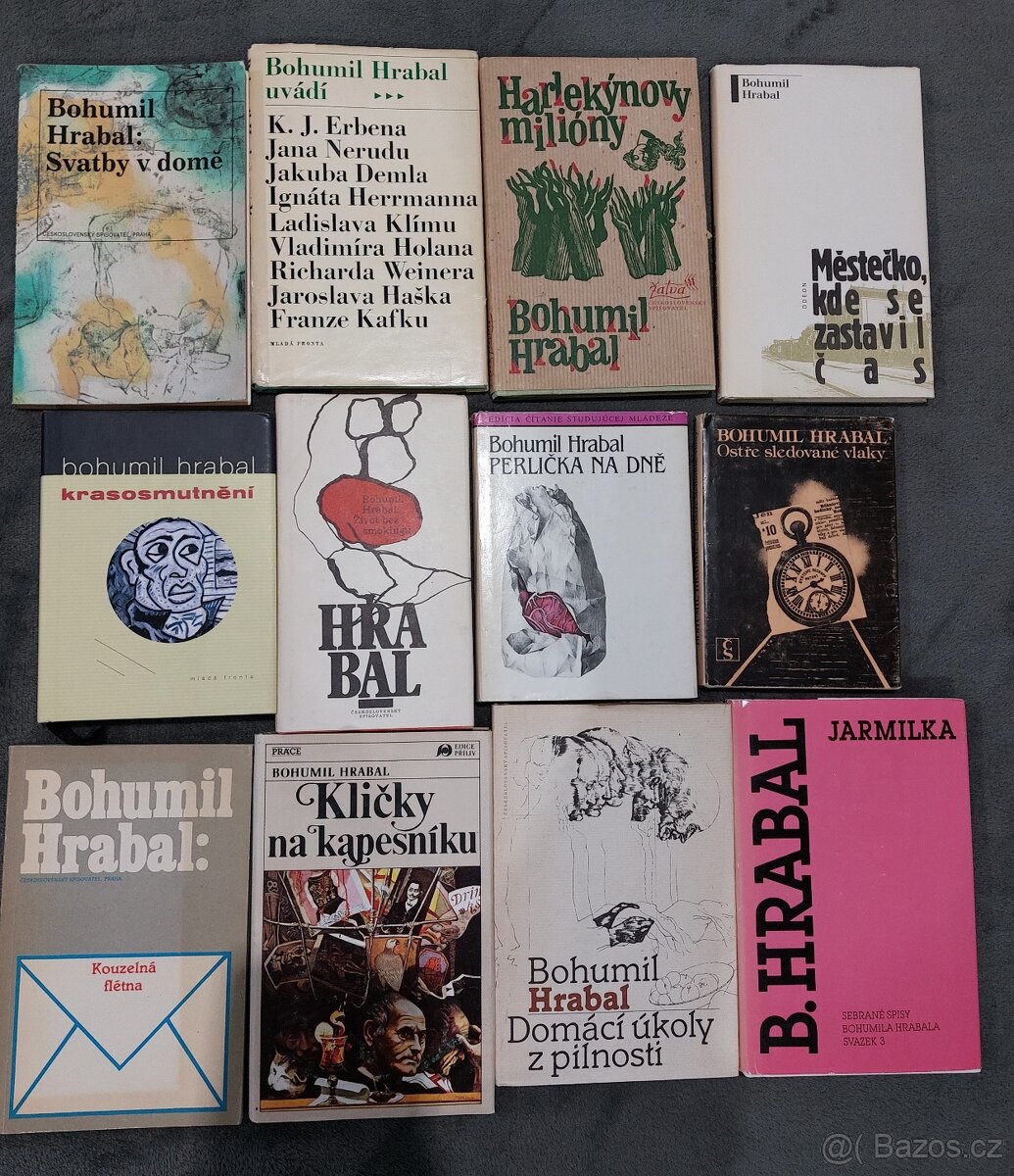 12 x Bohumil Hrabal