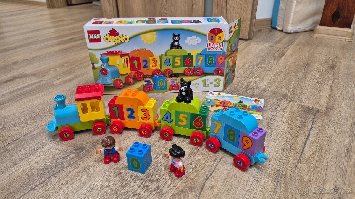 Lego Duplo 10847 – Vláček s čísly