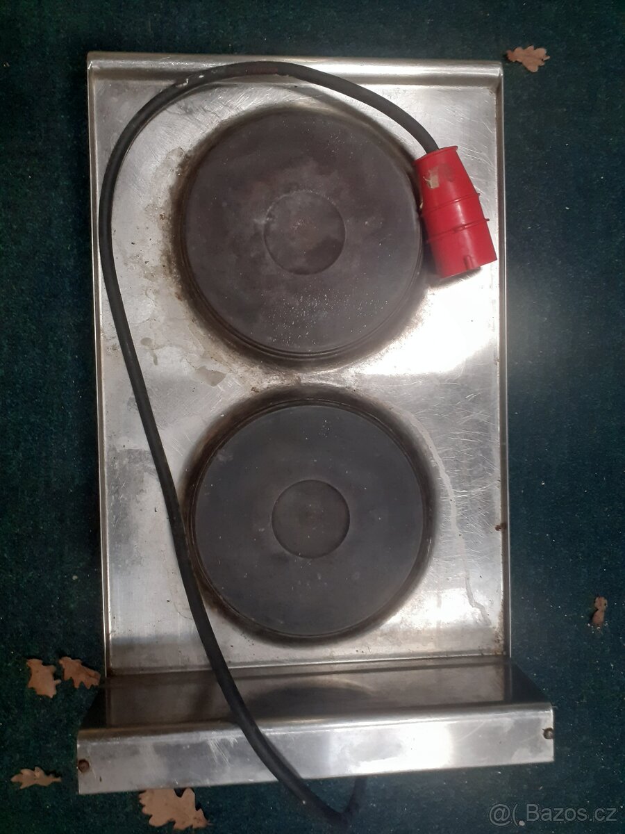 2 plotýnkový vařič