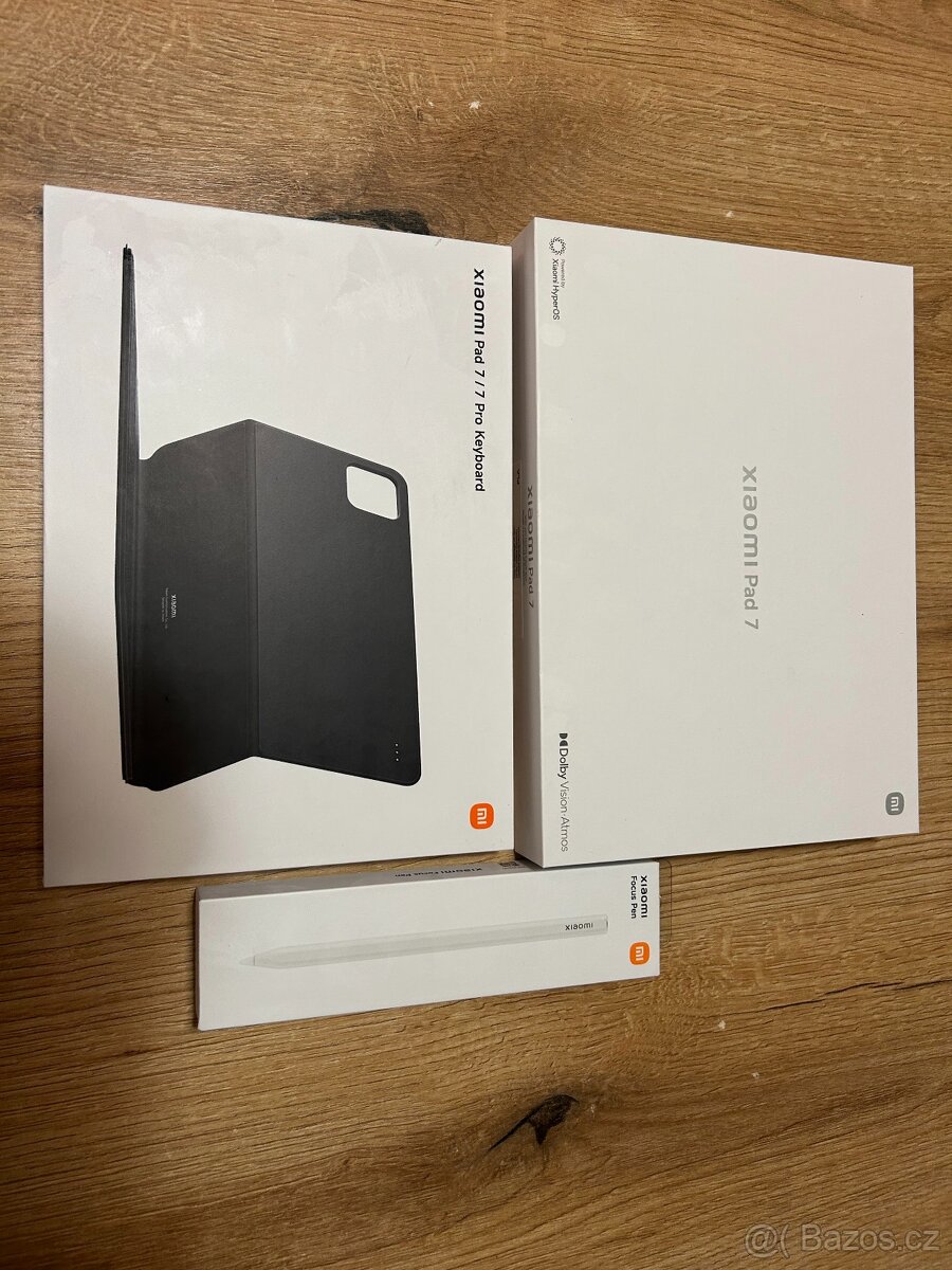 Prodám XIAOMI Pad 7 + klávesnice + dotykové pero
