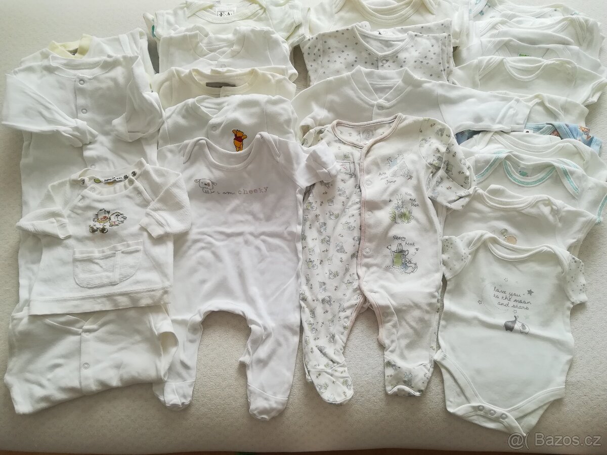 oblečení na dítě  0-6 měsíců