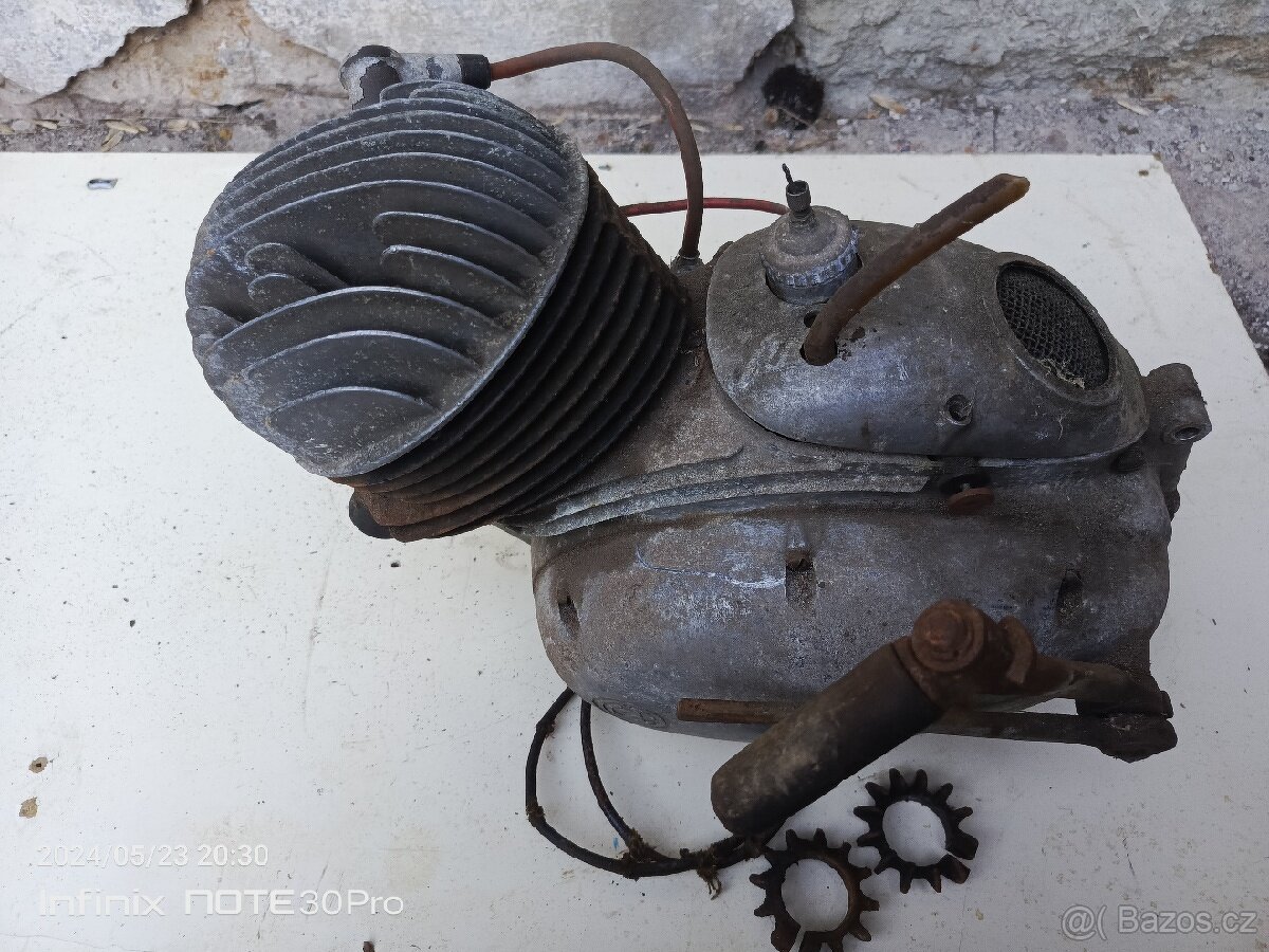 Motor čz 150 c t zapalování karburátor