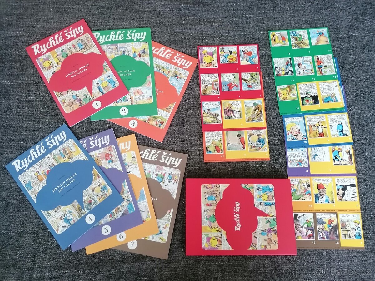 J. Foglar : Rychlé šípy 1-7, box, Jiříček