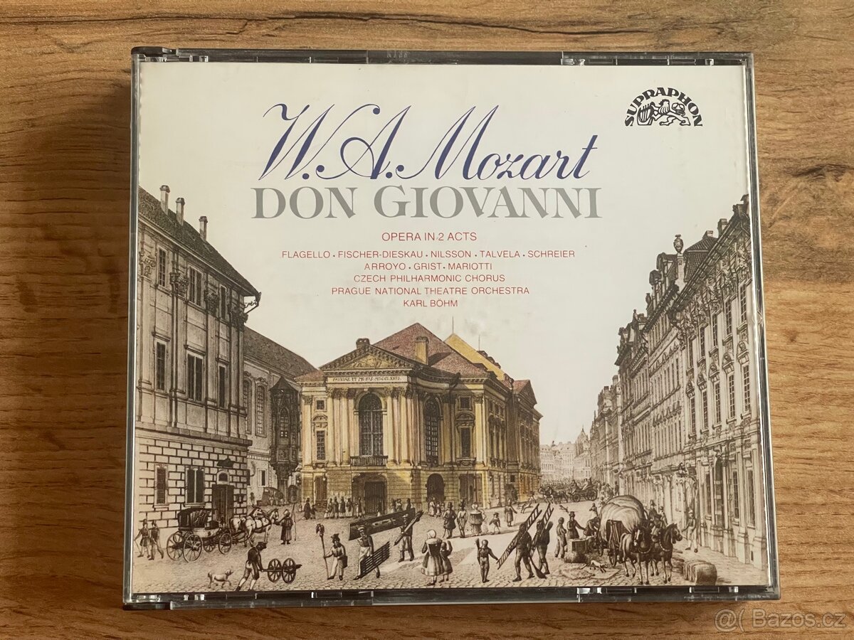 CD Mozart – Don Giovanni (3CD, Supraphon)