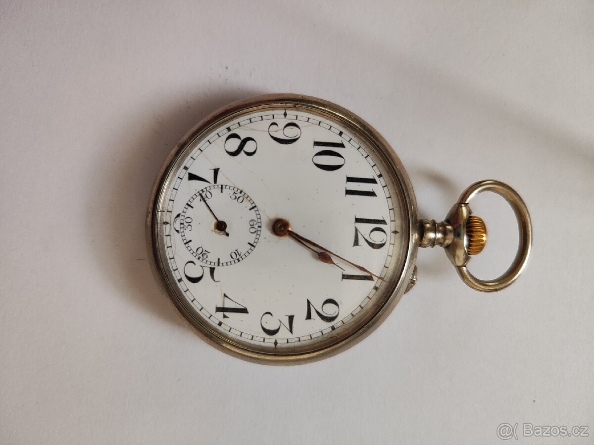 Kapesní hodinky v oceli