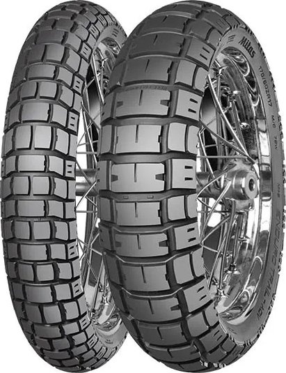 sada pneu Mitas 120/70r19 60W a 170/60r17 72W Trail ADV