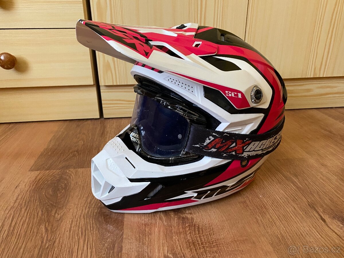 Dámská helma na motocross (MSR)