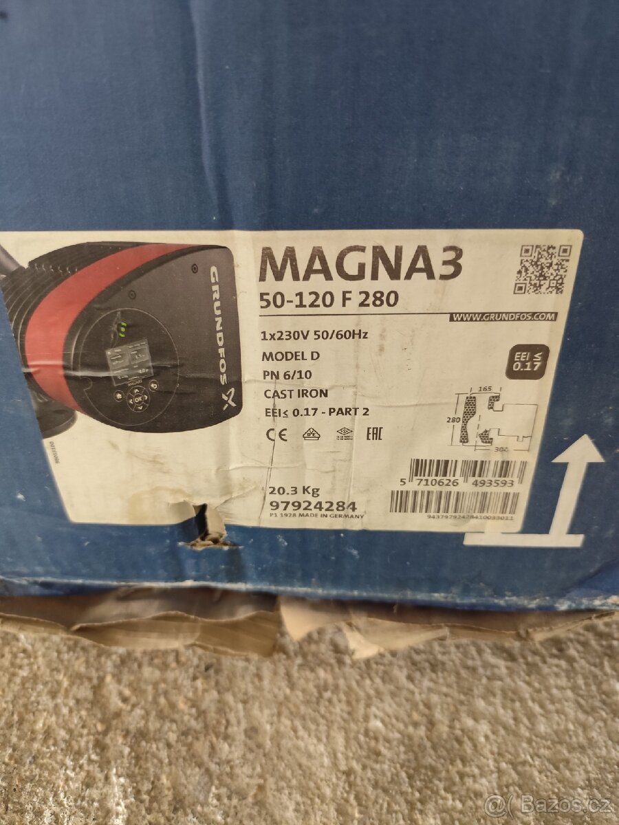 Čerpadlo Grundfos MAGNA 3
