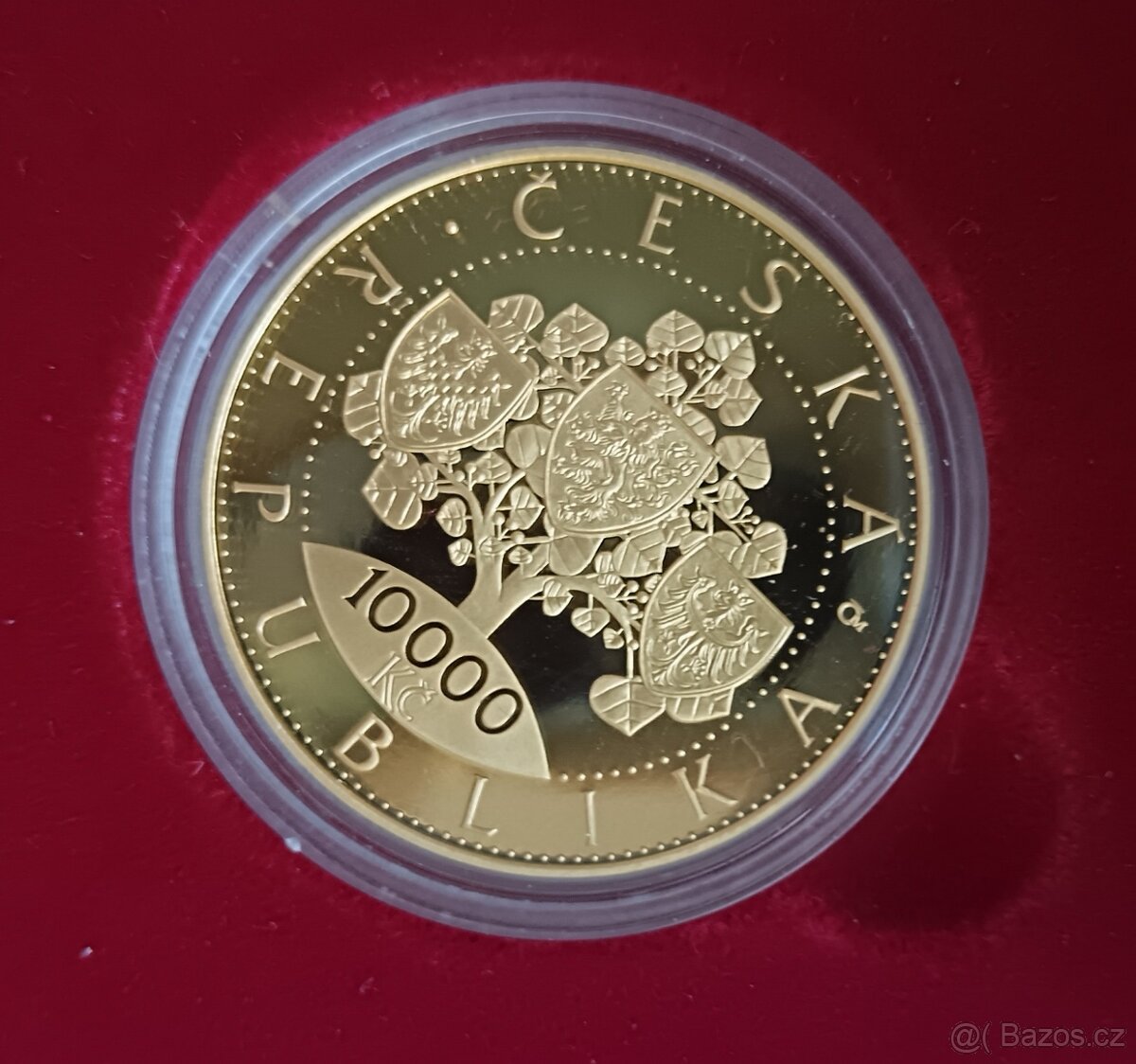 Zlatá mince 10.000kč 2018/Vznik Československa ČNB