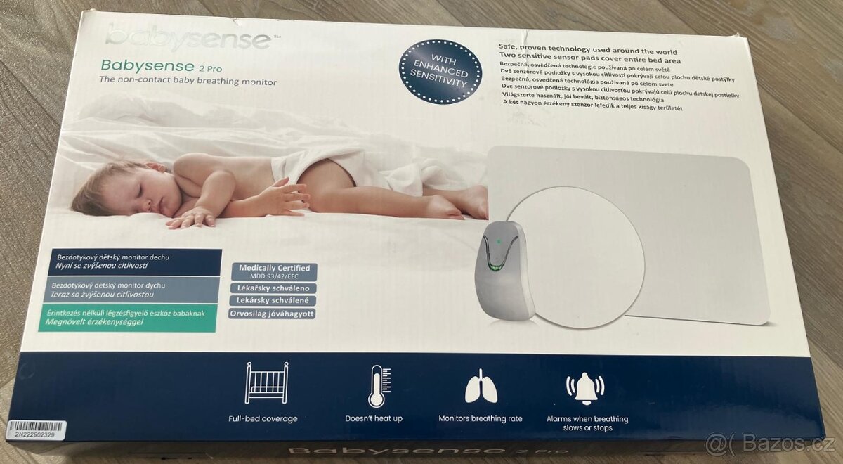 V záruce - Babysense 2 Pro monitor dechu