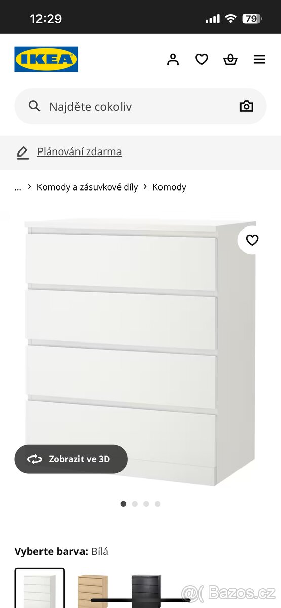 Komoda MALM IKEA